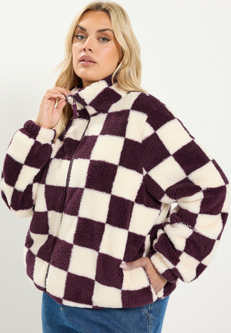 Sizing Normal Aaa Yours Clothing PLUS SIZE JACKETS - Fleece jacket - multi/multi-coloured ...