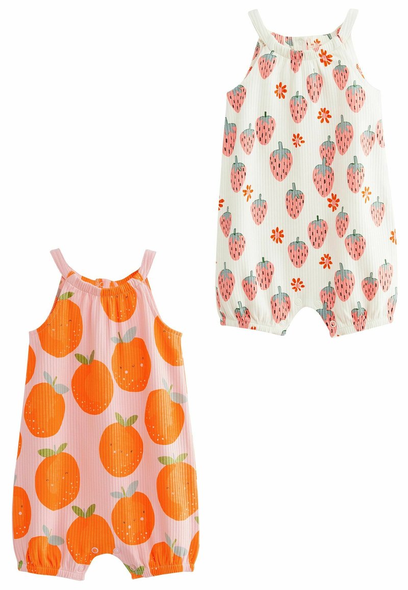 Next BABY ROMPERS 2 PACK Jumpsuit pink orange fruit/pink Zalando.de