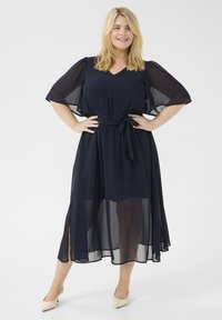 Kaffe Curve - KCEVI LONGI - Day dress - midnight marine Thumbnail Image 1