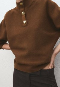Mango Strickpullover - brown