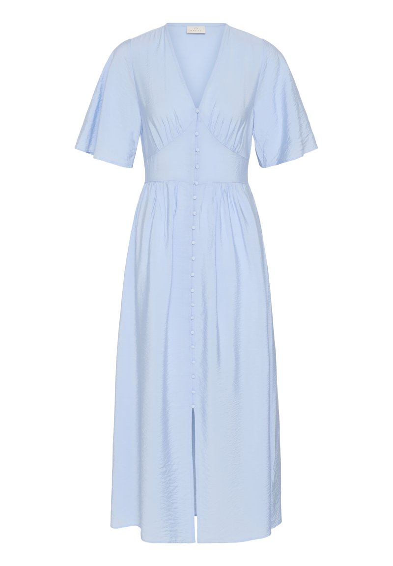 Kaffe ROSIE BUTTON - Maxi dress - floaty blue/light blue - Zalando