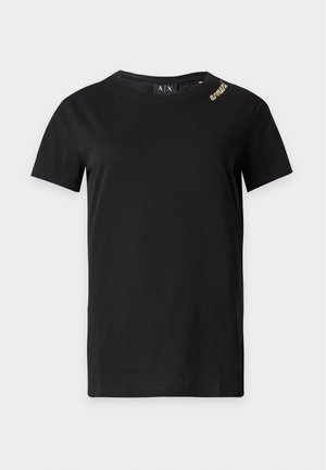 Armani Exchange, Βασικό μπλουζάκι - black