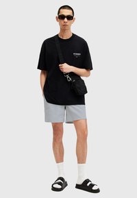 AllSaints WARDEN - Shorts da mare - white grey
