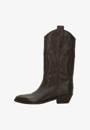 sacha, Cowboy-/Bikerlaarzen - brown