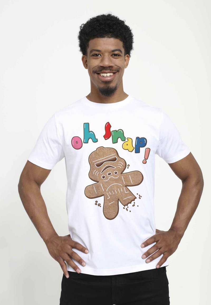 Star Wars STAR WARS: CLASSIC STORM TROOPER GINGERBREAD UNISEX - Camiseta estampada - white