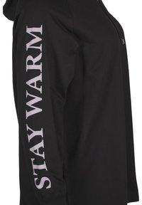 Zizzi MIT AN DEN ÄRMELN - Felpa - black w silver