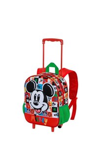 Karactermania DISNEY MICKEY MOUSE MOOD SMALL 3D - Matkalaukku renkailla - mickey mouse multicolour