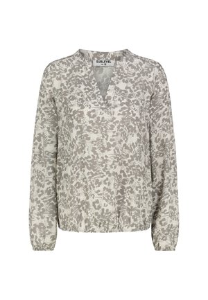 MIT VERSCHIEDENEN MUSTERN - Blouse - light-beige
