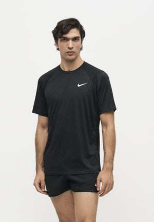 Nike Swim, HYDROGUARD - T-shirt sportiva - black
