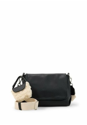 TOM TAILOR, TOM TAILOR BAGS TTFANIA S UMHÄNGETASCHE MIT ANHÄNGERTASCHE - Umhängetasche - schwarz   black