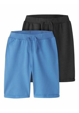2ER-PACK GLATTE JOGGING - Tracksuit bottoms - regatta