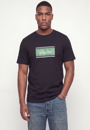 Jack & Jones, JJBUSTER TEE SS CREW NECK BTS SN PLS - T-shirt imprimé - black