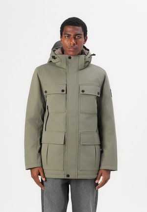 FIELDJACKET - Wintermantel - smokey olive green