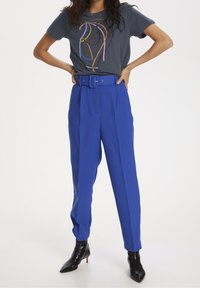 Soaked in Luxury Camiseta estampada - mottled dark blue