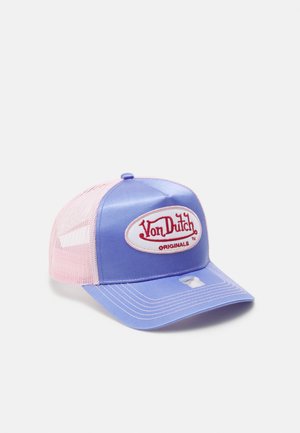Von Dutch TRUCKER CARY UNISEX - Kšiltovka - blue/pink