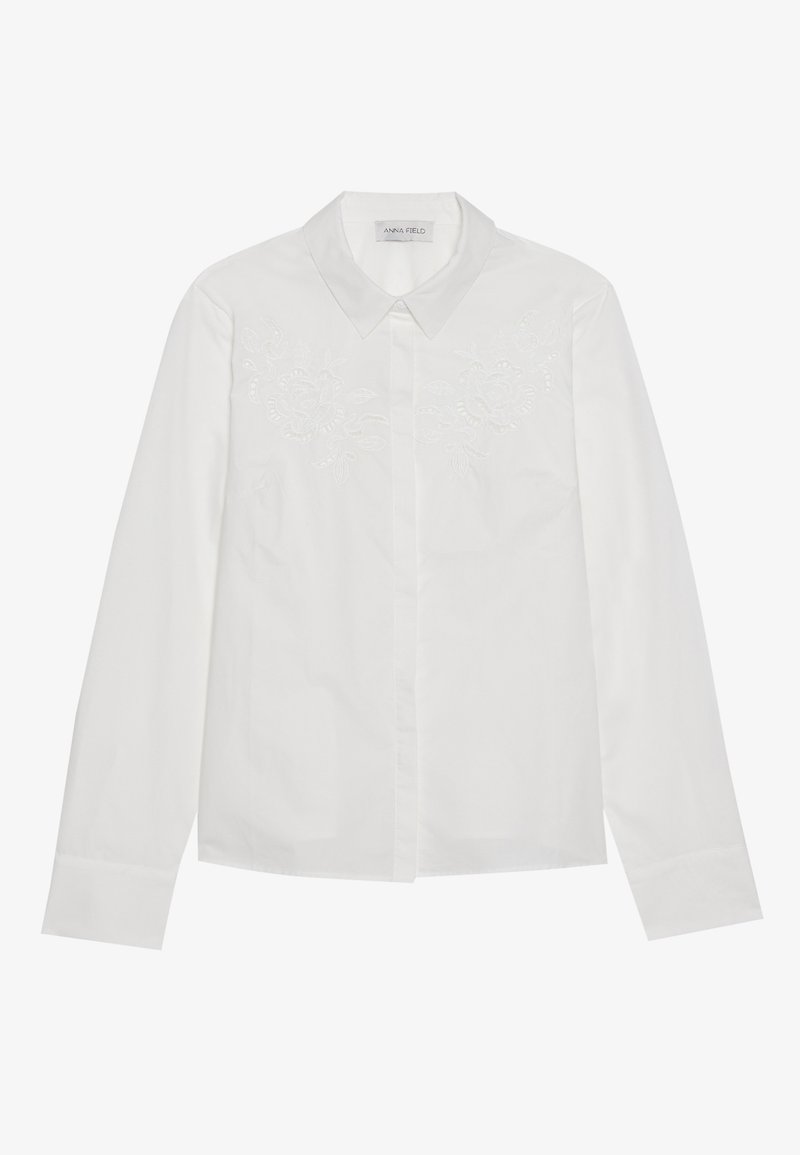 Anna Field Overhemdblouse wit Anna Field Overhemdblouse wit