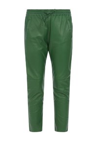 Oakwood Kožené kalhoty - green