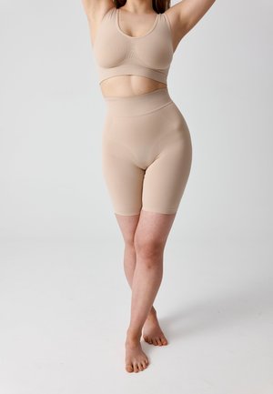 SNOCKS SHAPING HIGH WAISTED SHORTS - Shapewear - hellbeige