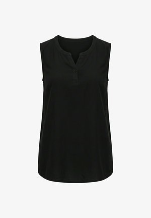 Angel of Style, BLOUSE TOP, SLEEVELESS, TUNIC NECKLINE - Blusa - black