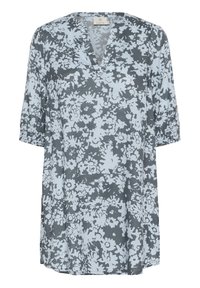 Unausgewählt, turbulence blue flower print