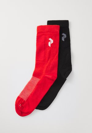 HIKING SOCK UNISEX 2 PACK - Sportinės kojinės - solar burst/black