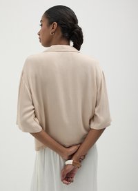 Calliope TINTA UNITA - Camicia - beige