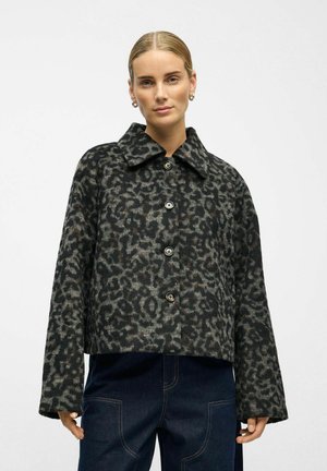 LEOPRINT - Veste mi-saison - morel