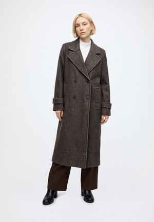 Vero Moda, VMEVA LONG COAT - Manteau classique - chocolate torte melange