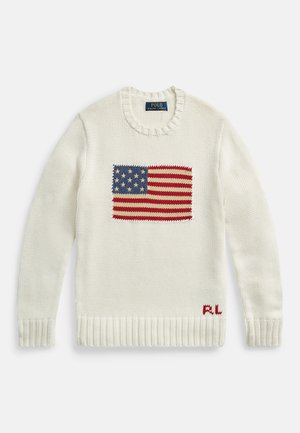 THE ICONIC FLAG SWEATER - Πουλόβερ - nevis