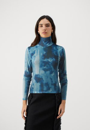 CARLA - Long sleeved top - blau
