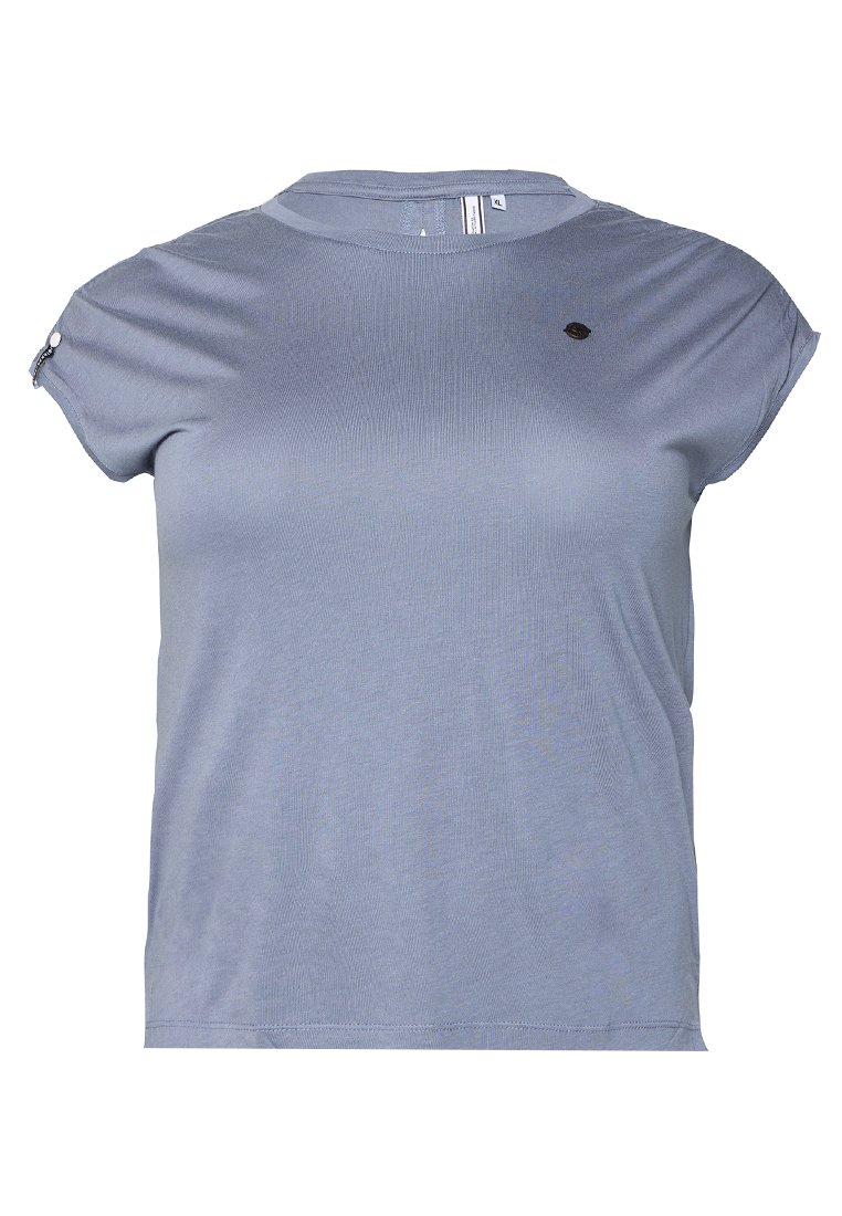 khujo T-shirt basic grijs khujo T-shirt basic grijs