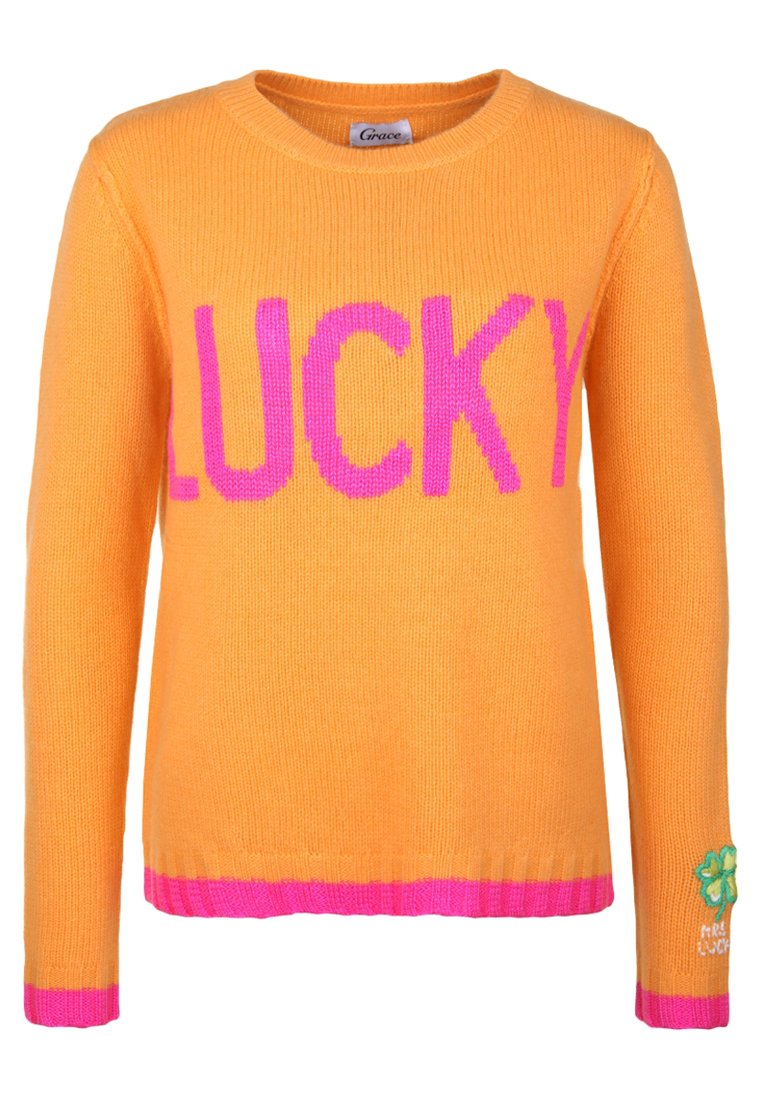 pulli pink orange