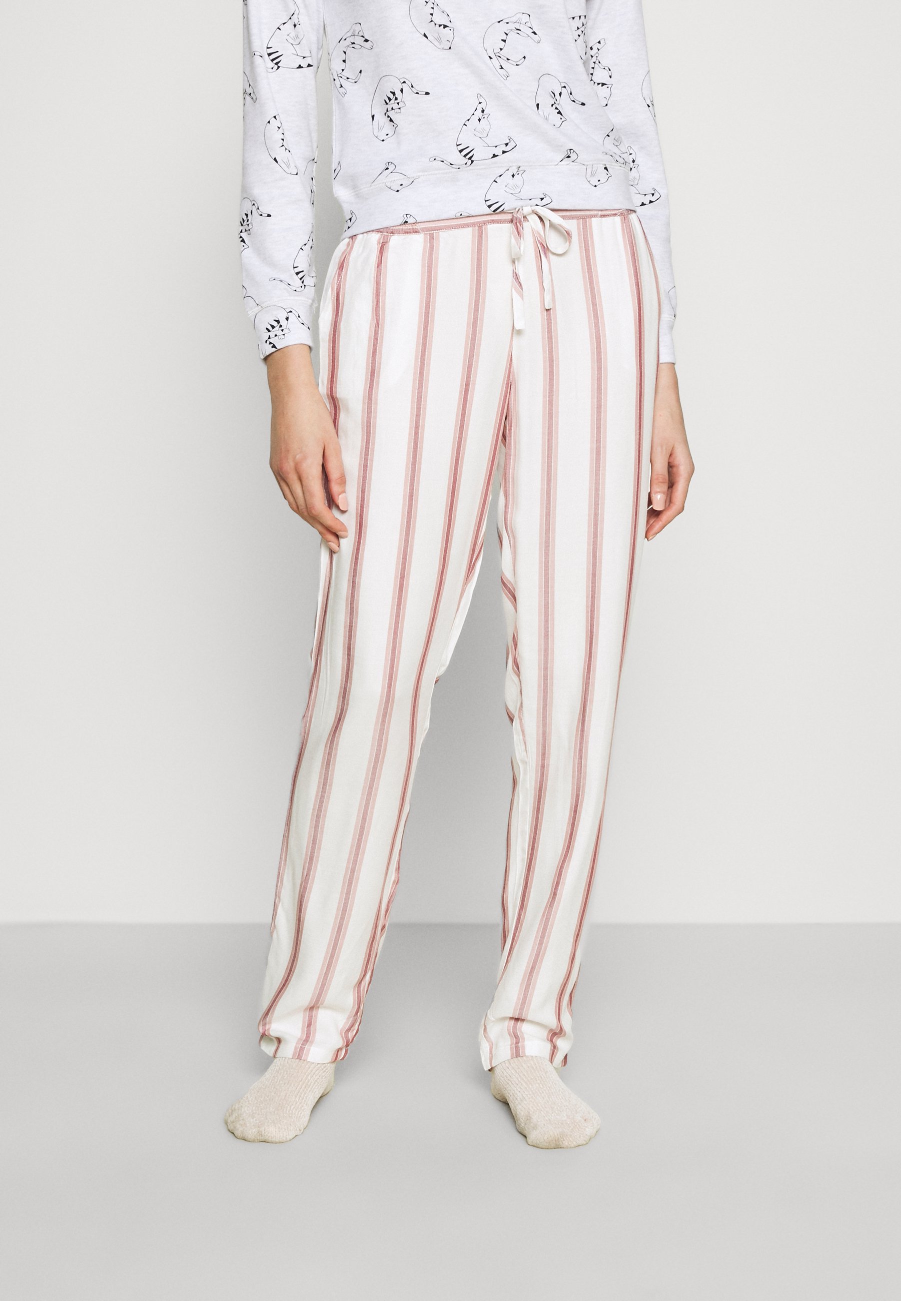 Etam YAEL PANTALON - Pižamos apatinė dalis - ecru/balta - Zalando.lt