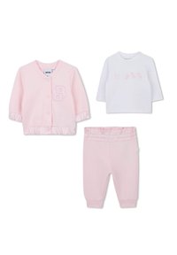 BOSS Kidswear SET - Tops ar garām piedurknēm - pink  pale
