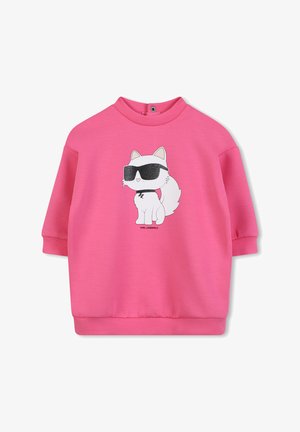KARL LAGERFELD KIDS Dnevna obleka - sangria sunset