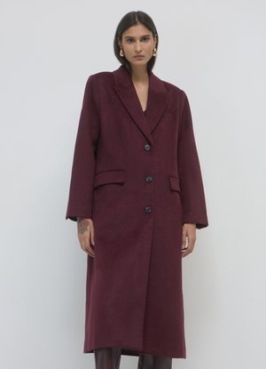 LONG À SIMPLE BOUTONNAGE - Classic coat - violet