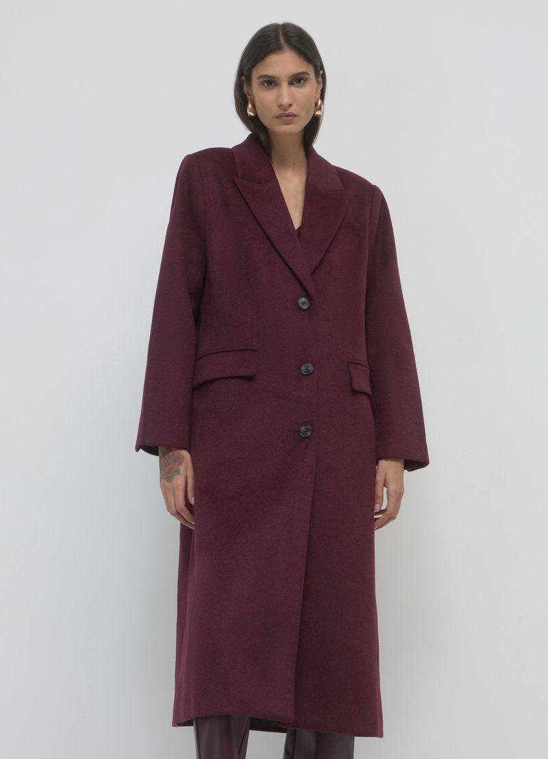 Calliope LONG À SIMPLE BOUTONNAGE - Cappotto classico - violet