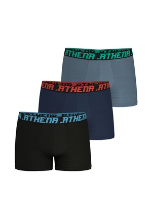 LOT DE 3 TRIO ESSENTIEL - Boxers - noir/marine/gris