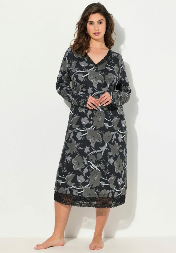 FLORAL LONG SLEEVE - Nachthemd