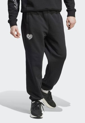 adidas Sportswear SCRIBBLE - Pantaloni sportivi - black