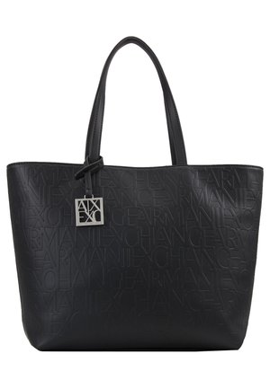 WOMAN'S SHOPPING ZIP TOP - Shopping bag - black