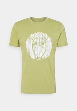 ALDER OUTLINE TEE - Print T-shirt - sage