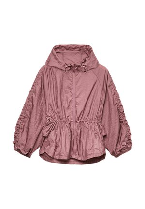 Marks & Spencer, STORMWEAR™ SHIMMER LIGHTWEIGHT HOODED JACKET. - Let jakke / Sommerjakker - tea rose