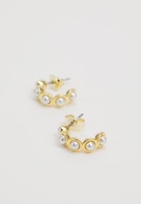 PHEONA BUBBLE HOOP EARRING - Brincos - gold-coloured