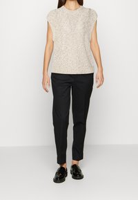 OPUS Strickpullover - beige