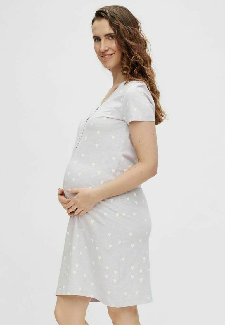 LASCANA VD COSY DREAMS NIGHTDRESS - Nachtjapon - blue/donkerblauw