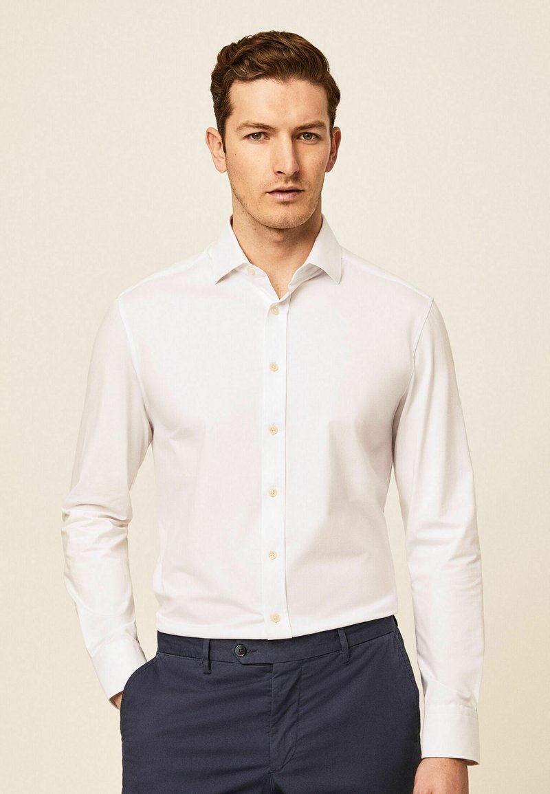 Hackett London FINE SINGLE Formal shirt white Zalando.de