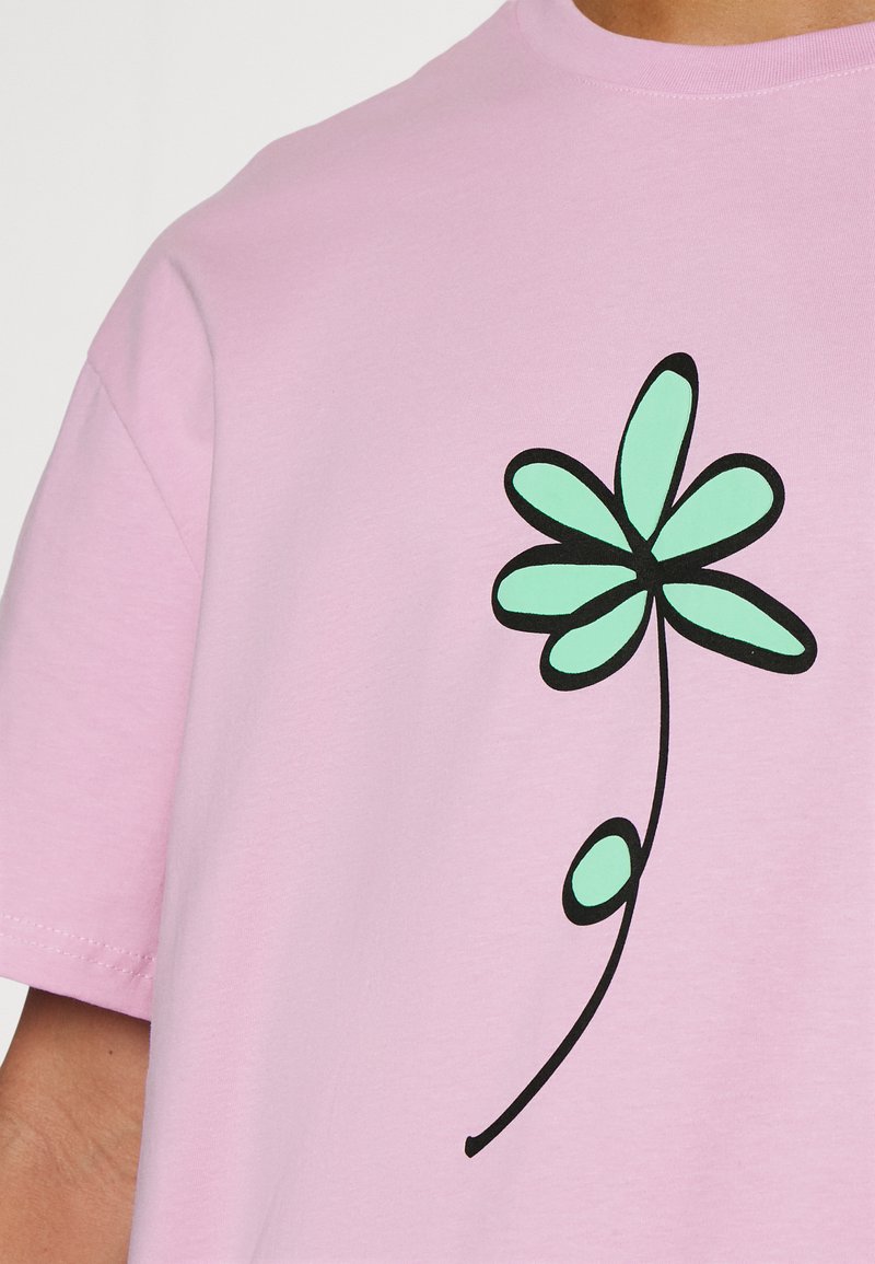 Damen T-Shirts | Endless Nights FLOWER GRAPHIC TEE UNISEX T-Shirt print pink - HD03756 Damen T-Shirts | Endless Nights FLOWER GRAPHIC TEE UNISEX T-Shirt print pink - HD03756