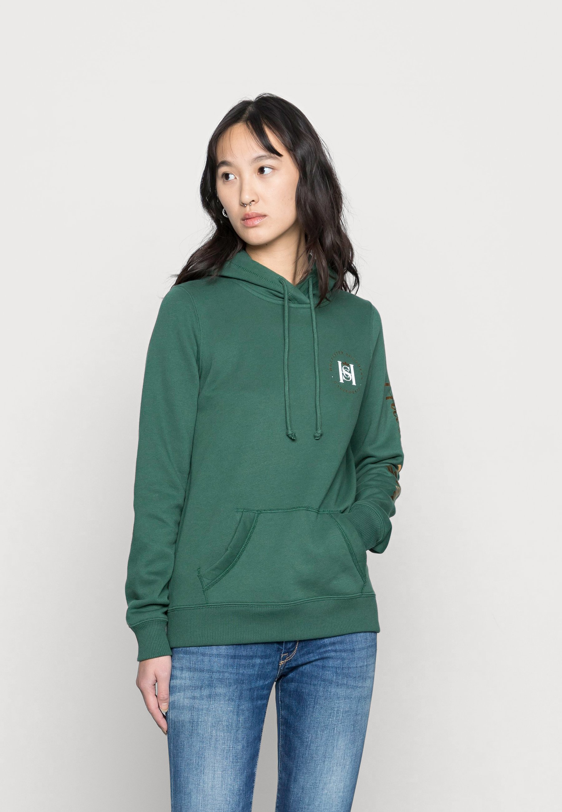 Hollister Co. CYBER DROP - Sudadera - pineneedle/verde - Zalando.es