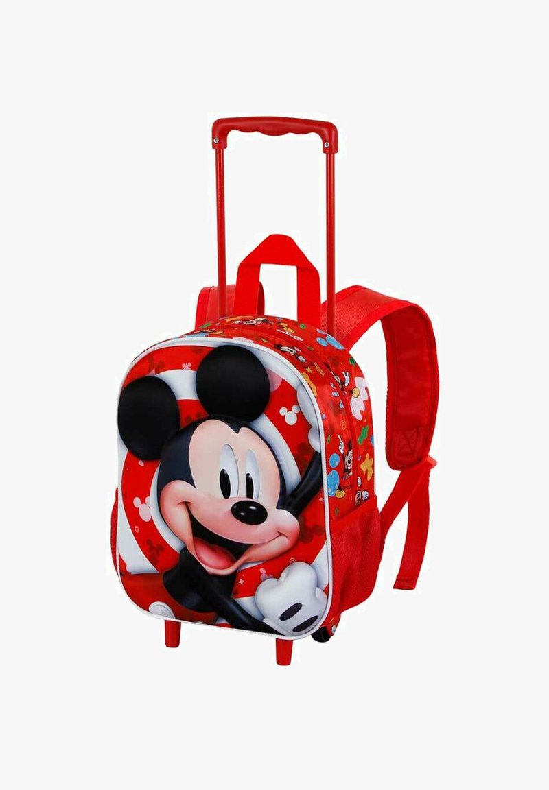 Karactermania MICKEY MOUSE TWIRL 3D MINI - Valise à roulettes - mickey red